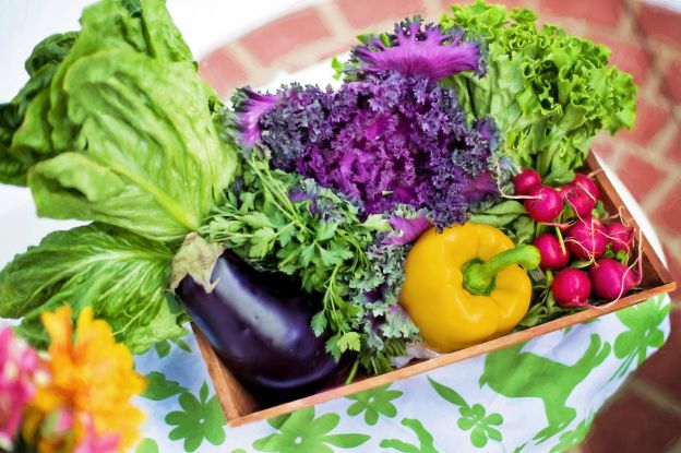 Procura comer alimentos orgánicos