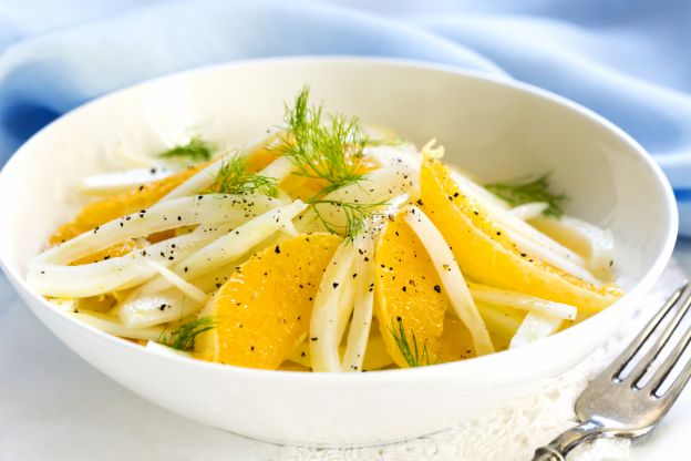 Ensalada de hinojo y naranja