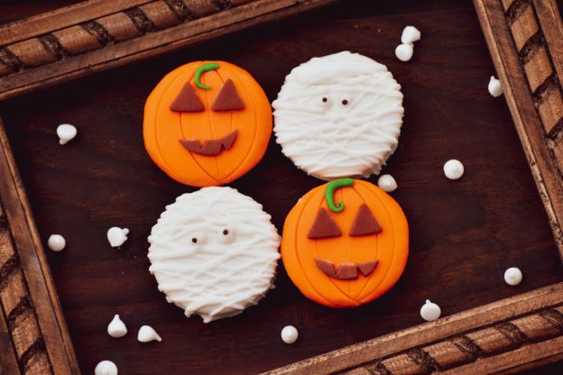 Galletas decoradas con fondant