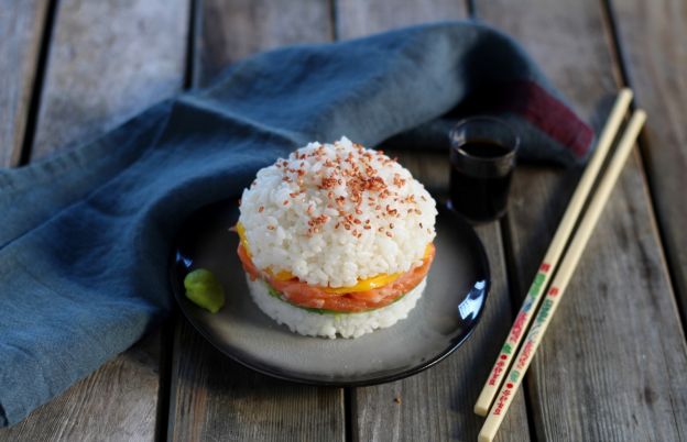 Sushi burger