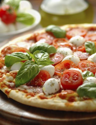 Pizza caprese