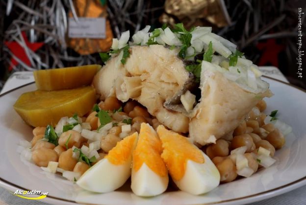 Bacalao con garbanzos