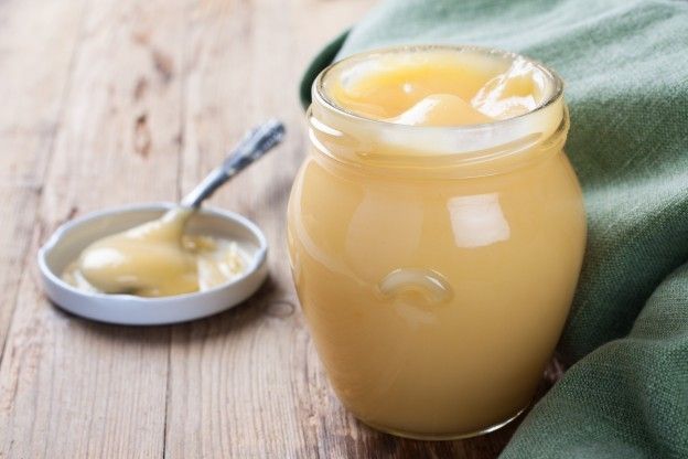 Crema al limón sin huevo