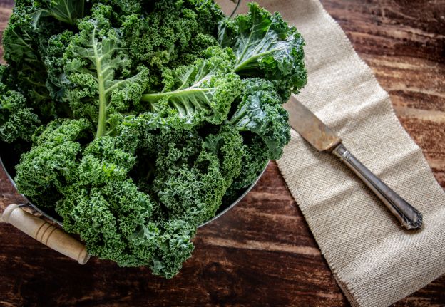 Verduras de hoja verde