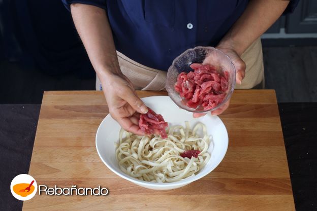 Preparación del plato