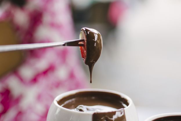 Fondue de chocolate