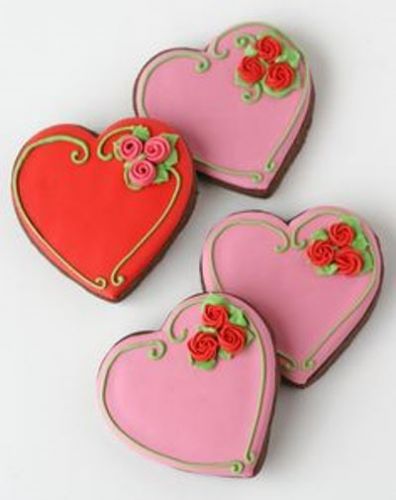 Galletas con flores