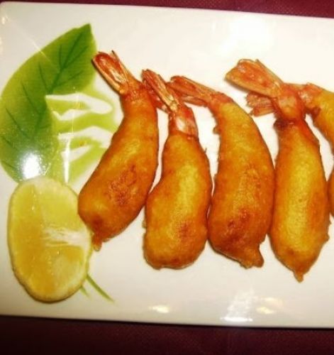 8. Gambas con gabardina