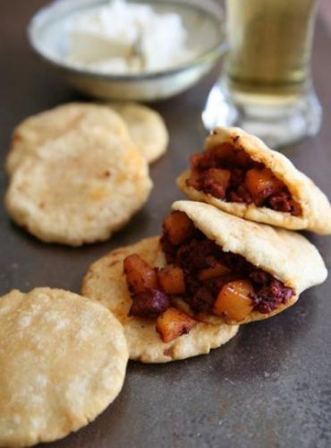 Gorditas de chorizo