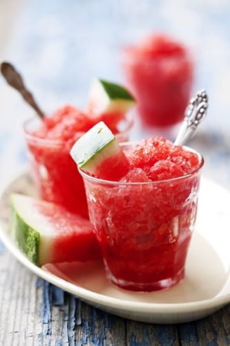 Granita de sandía