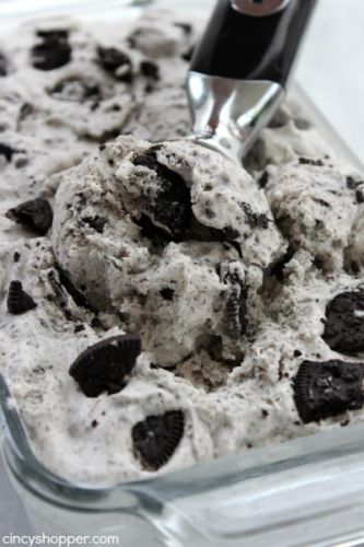 Helado de Oreo