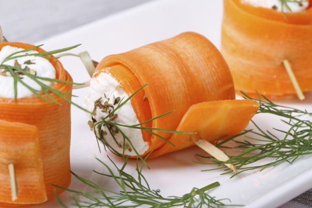 Rollitos de verduras