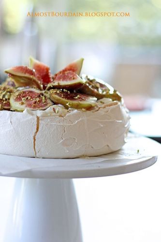 Pavlova de higos