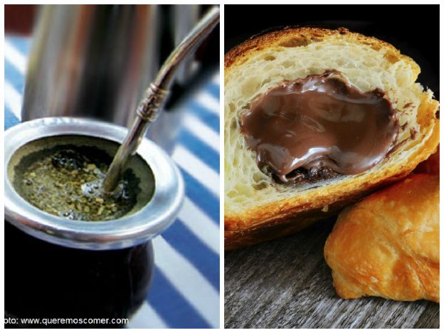 Mate argentino y pastellitos con sabor francés