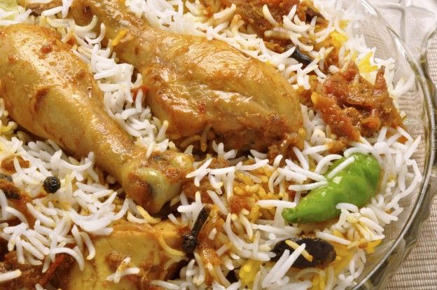 India : arroz biryani