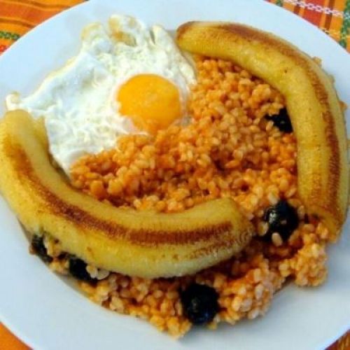 6. El arroz a la cubana