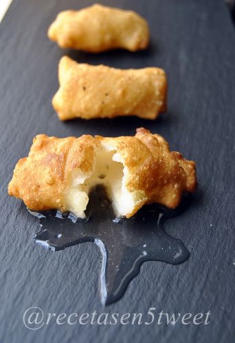 Croquetas líquidas de pollo