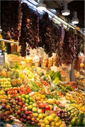 Mercado de la Boquería - Barcelona, España