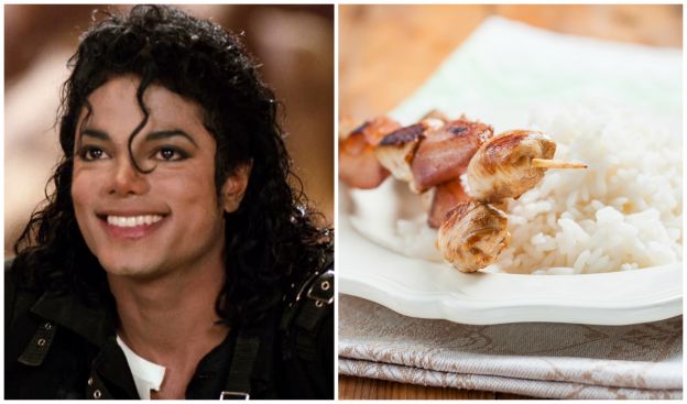 Michael Jackson: Arroz y pollo