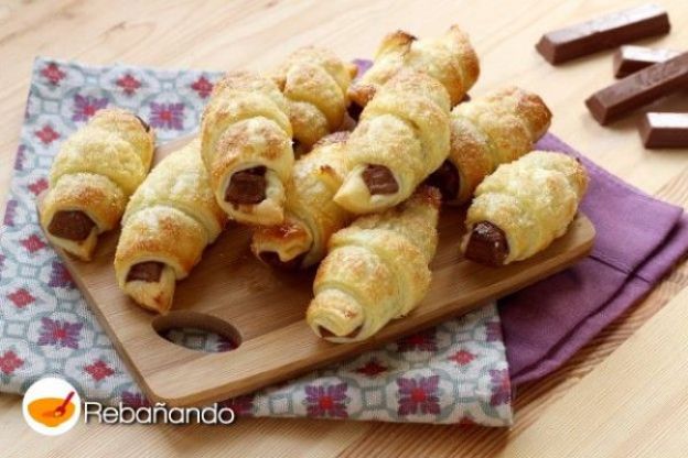 Mini croissants de Kit Kat