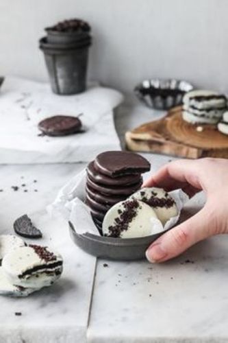 Oreos bañadas en chocolate