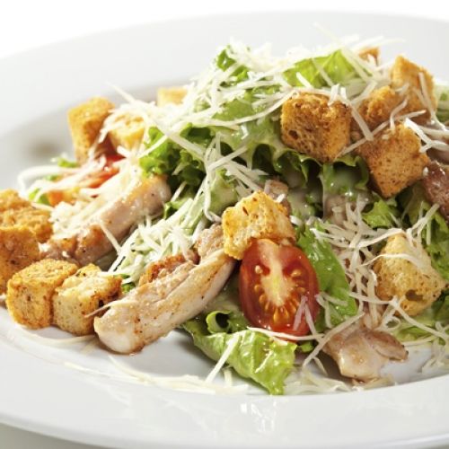 Ensalada Caesar con pollo