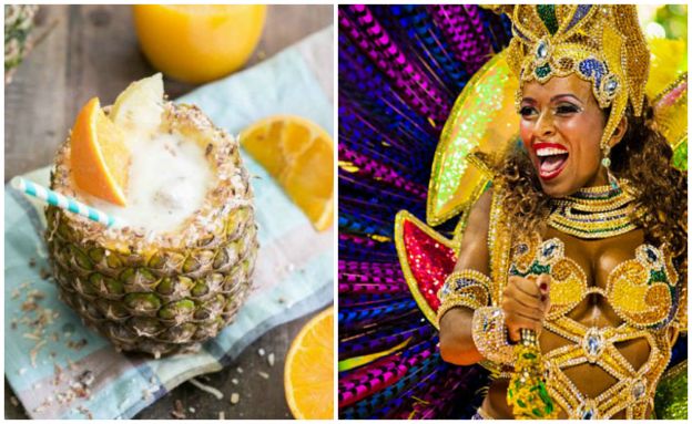 Carnaval brasileño: Piña colada