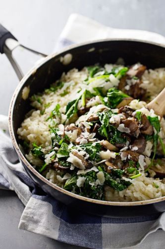 Risotto con arroz integral