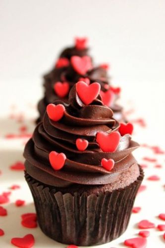 Cupcakes de 3 chocolates