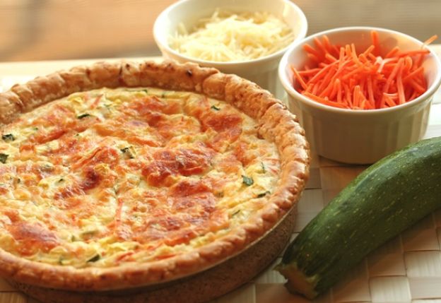 8. Quiche de zanahoria