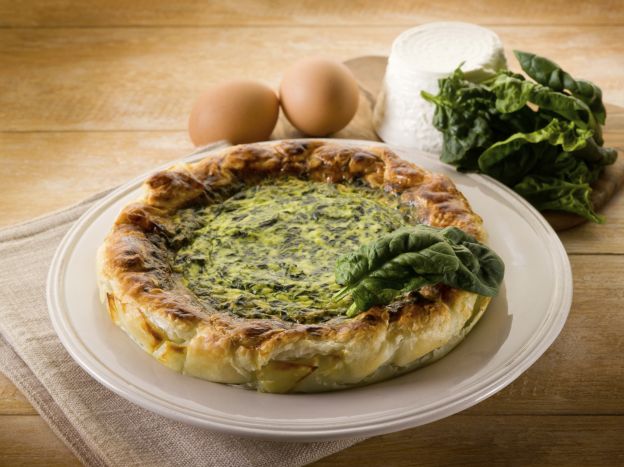 Quiche de espinacas