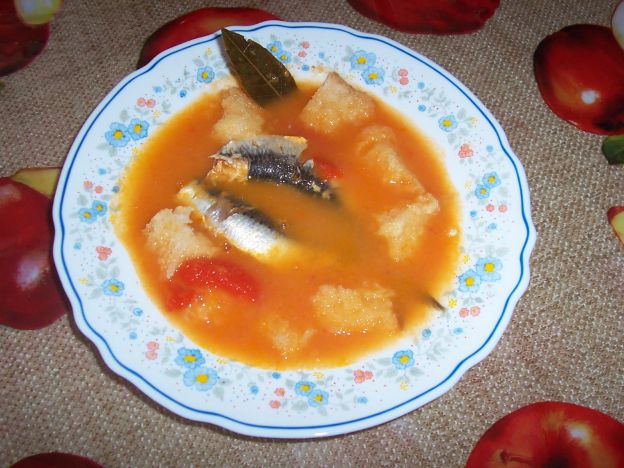 Sopa de sardinas