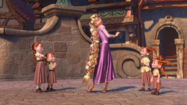 La fabulosa trenza de Rapunzel