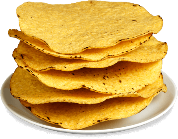 Tostadas de maíz