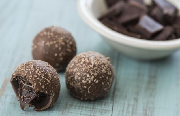 Trufas de chocolate