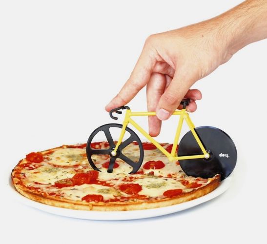 Bicicleta corta-pizza