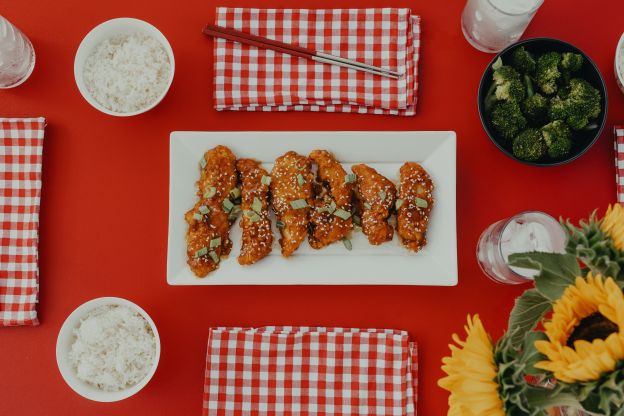 Nuggets de pollo con miel y chipotle como los de Chili's