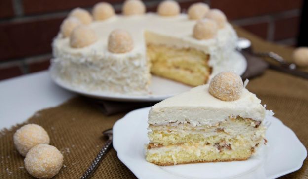 Tarta Raffaello