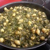 Espinacas con garbanzos - Paso 4