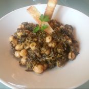 Espinacas con garbanzos - Paso 5