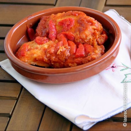 Bacalao con tomate