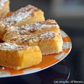 Barritas de limón (lemon bars)