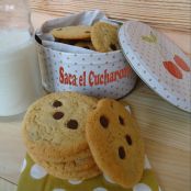 Cookies con chips de chocolate