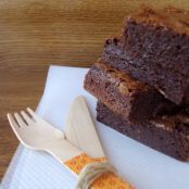 Brownie a la naranja - Paso 1