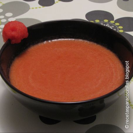 Gazpacho de sandía