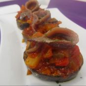 Berenjenas con anchoas - Paso 3