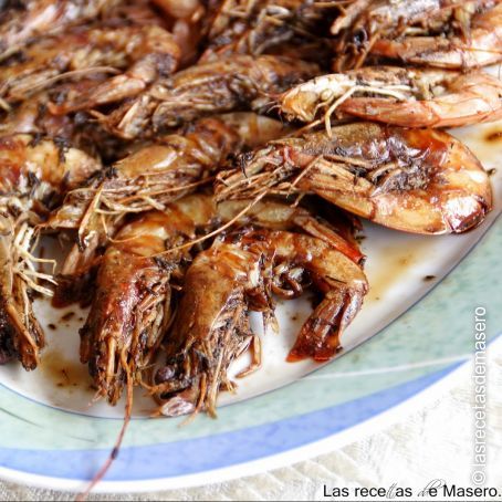 Langostinos al horno