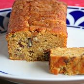 Pan de frutos secos y calabaza