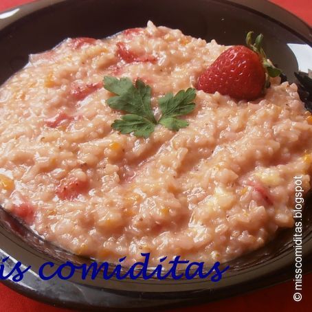 RISOTTO CON FRESAS