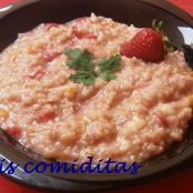 RISOTTO CON FRESAS